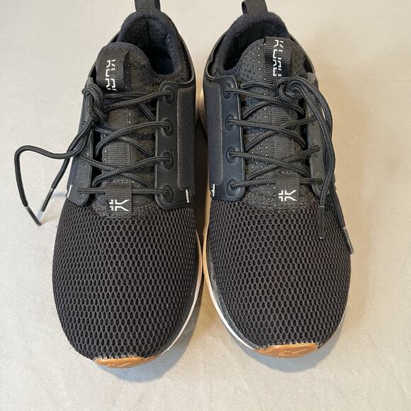 Kuru Womens Atom Cloud Walking Sneakers Shoes Black Athletic Comfort Size 6.5 - Picture 2 of 9
